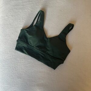 BUFF BUNNY FOREST GREEN SPORTS BRA